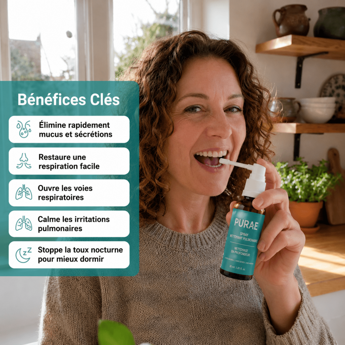 PURAE™ Spray Nettoyant Pulmonaire
