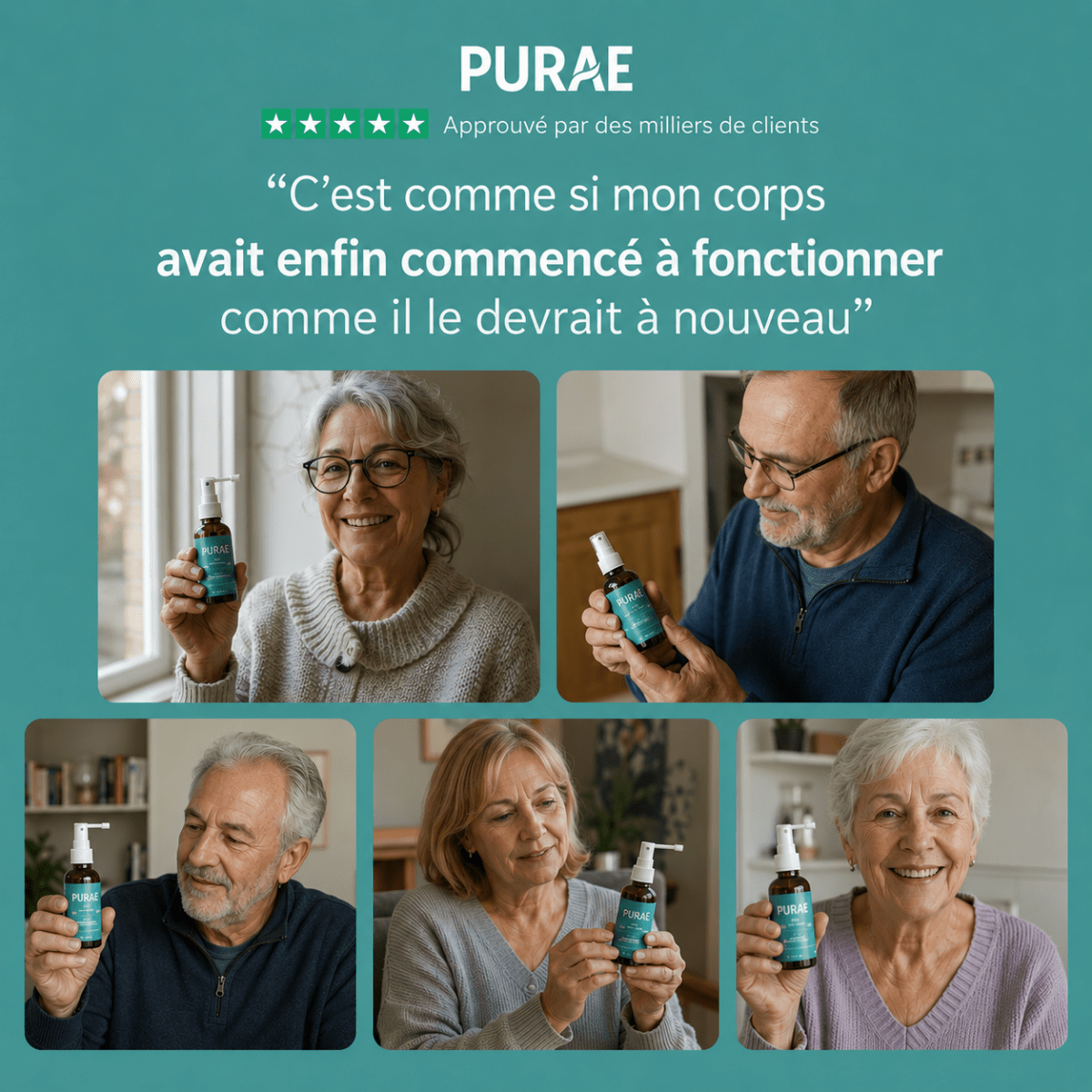 PURAE™ Spray Nettoyant Pulmonaire